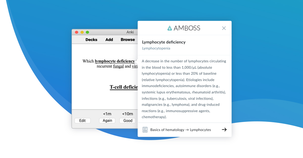 How to Use the New & Improved AMBOSS Add-on for Anki