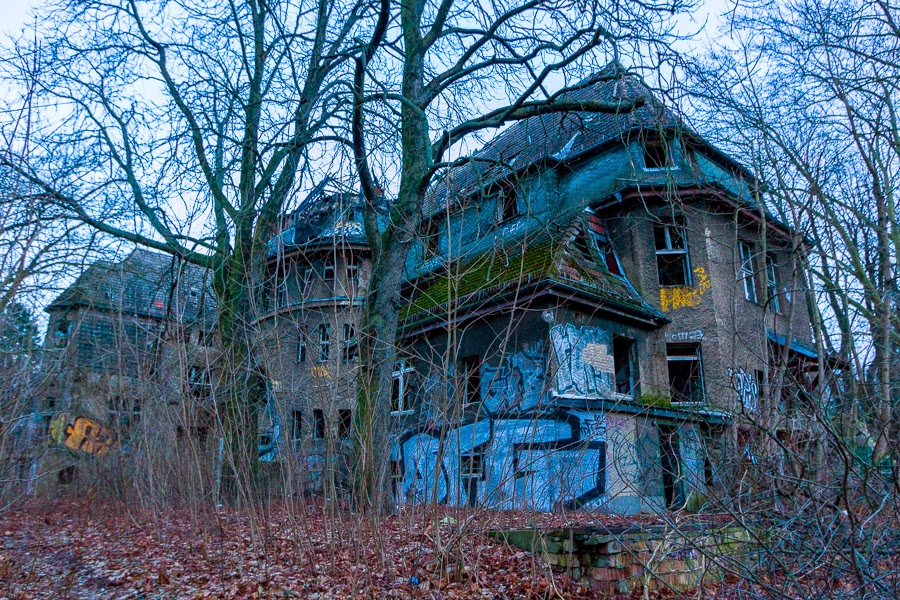 abandoned mental hospital